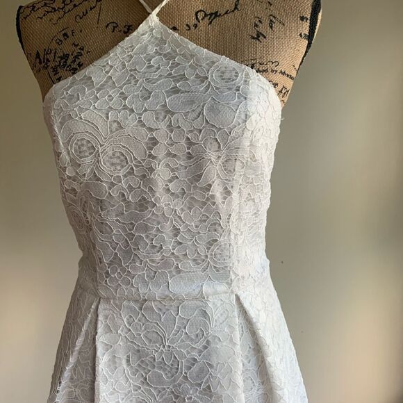 Francesca’s white lace dress size M - Picture 5 of 16